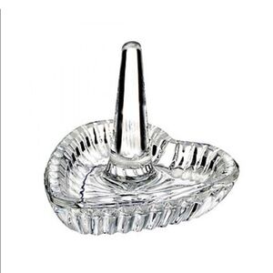 ❤️ Waterford Crystal Ring Holder 💍 Ring Dish Heart Shape